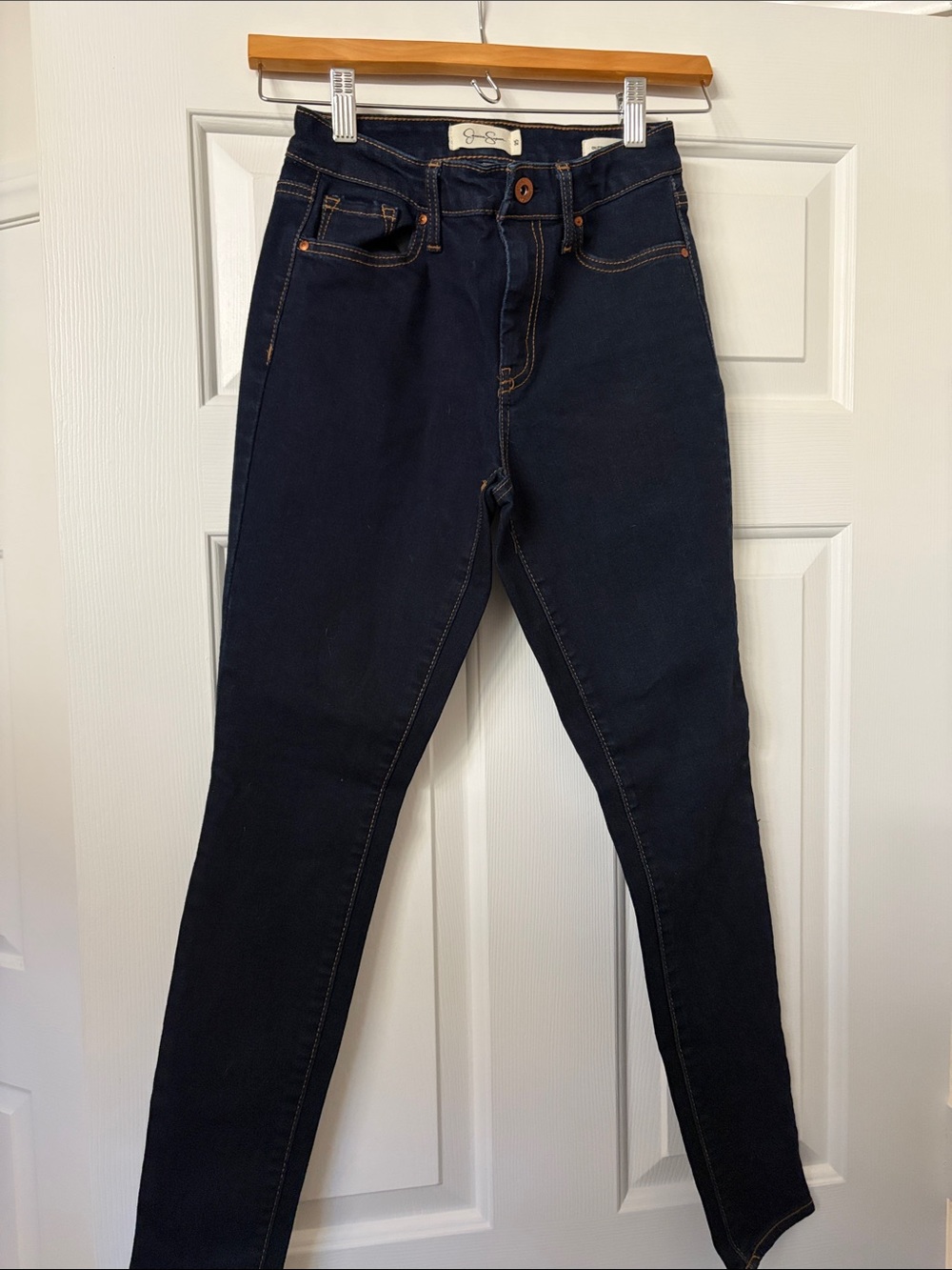 Jessica Simpson Dark Navy High-Rise Skinny Jeans